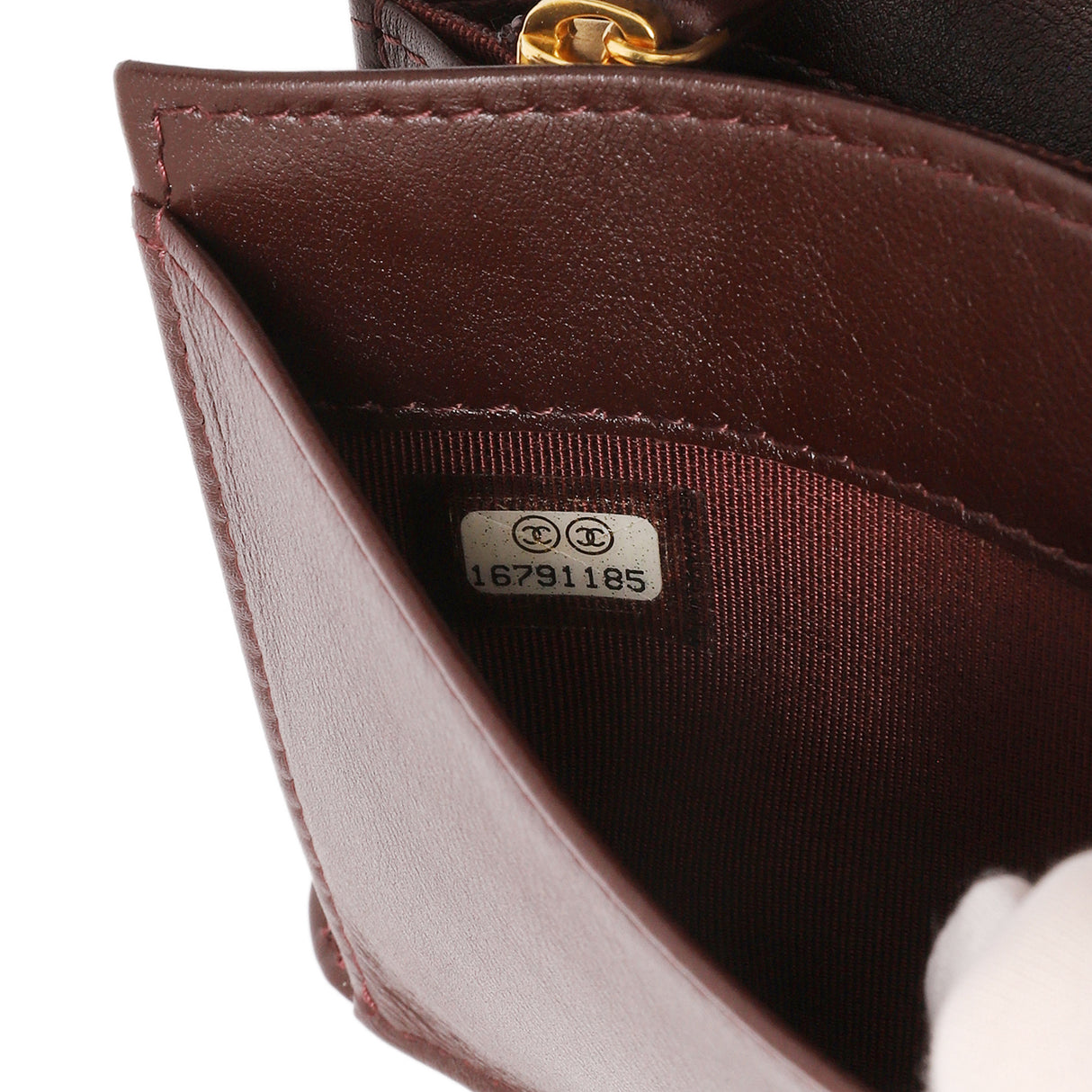 Chanel Black Quilted Caviar Yen Wallet Accessories Chanel