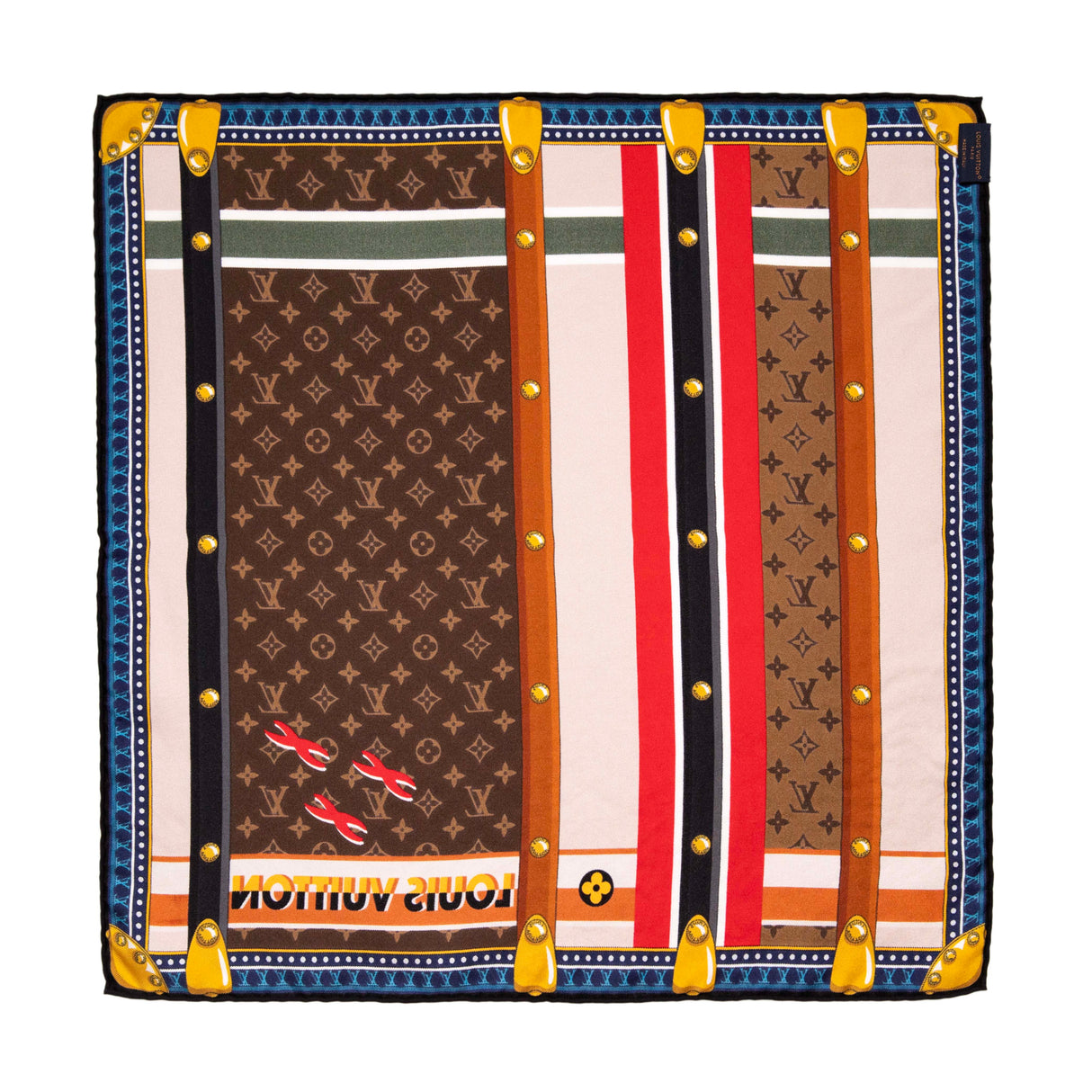 Louis Vuitton Silk Trunk In Love Square 45 Accessories Louis Vuitton