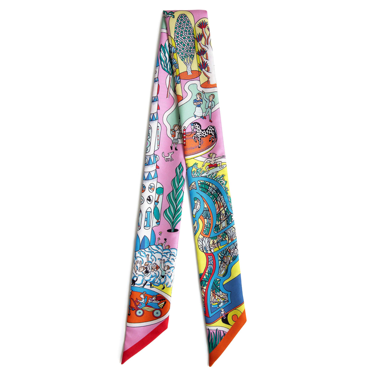 Hermes Silk Exposition Universelle Twilly Accessories Hermes