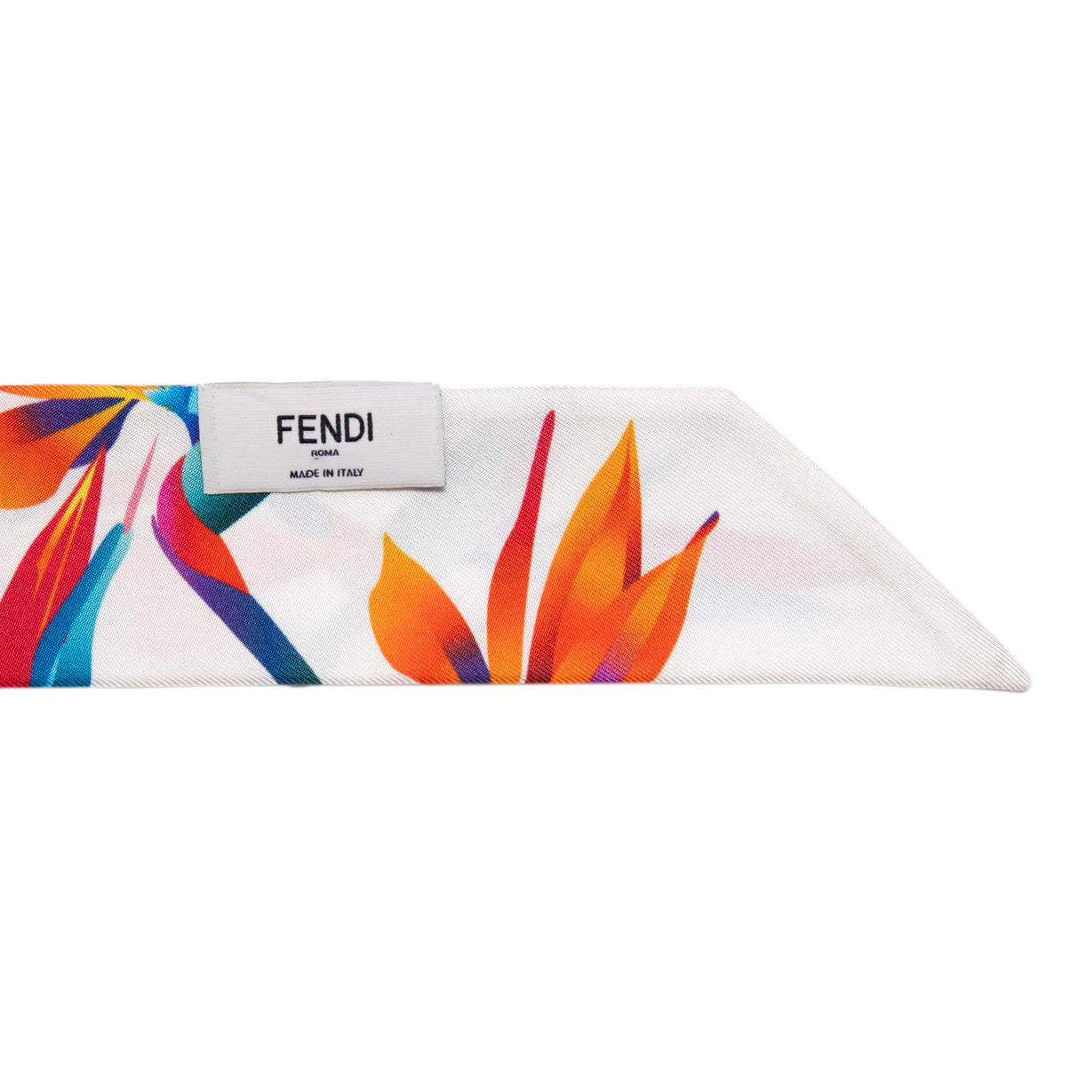 Fendi Silk Crystal Wrappy Scarf Accessories Fendi