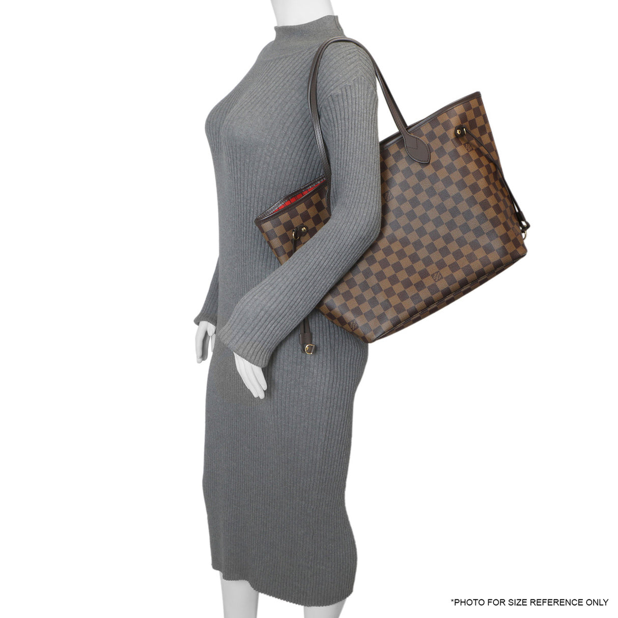 Louis Vuttion Damier Ebene Neverfull MM Handbags Louis Vuitton