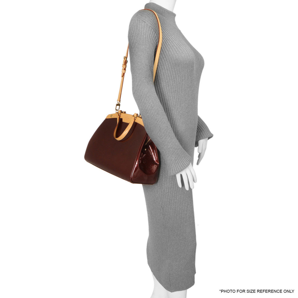 Louis Vuitton Rouge Fauviste Vernis Brea MM Handbags Louis Vuitton