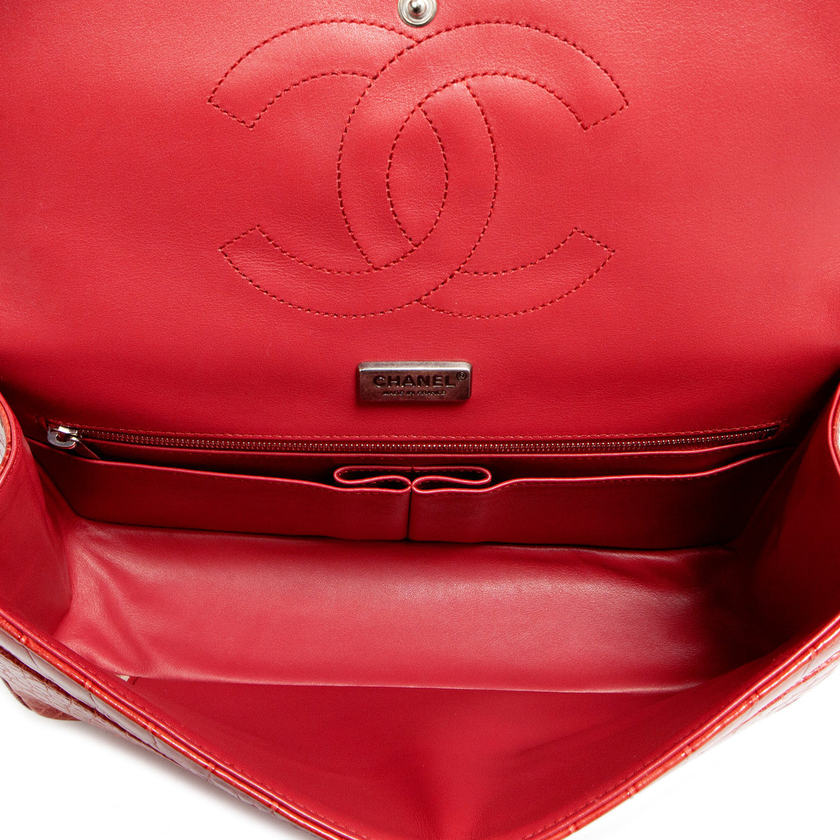 Chanel Red Alligator Reissue 2.55 Double Flap 226 Handbags Chanel