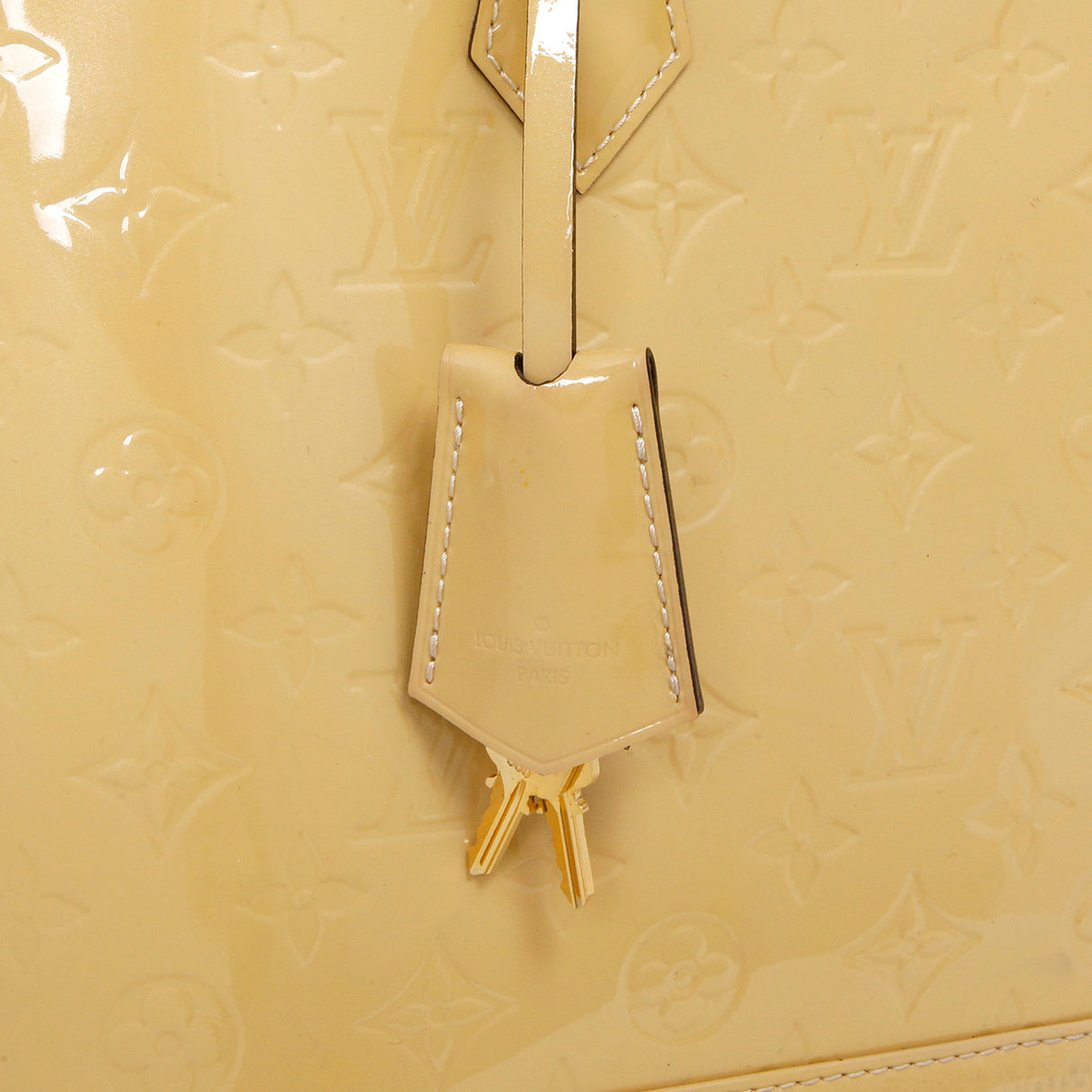 Louis Vuitton Citrine Vernis Alma PM Handbags Louis Vuitton