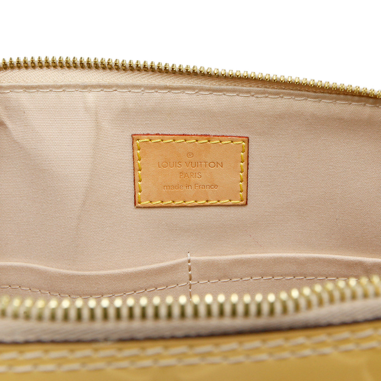 Louis Vuitton Citrine Vernis Alma PM Handbags Louis Vuitton