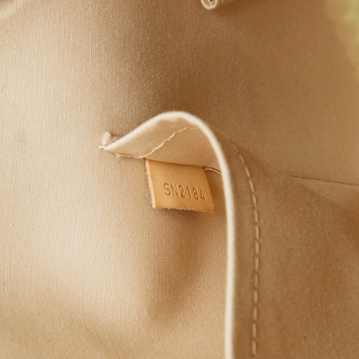 Louis Vuitton Citrine Vernis Alma PM Handbags Louis Vuitton