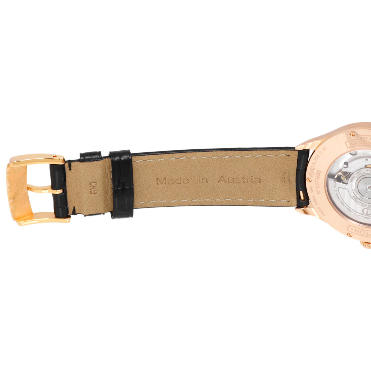 Baume & Mercier 18K Rose Gold Clifton Automatic M0A10104 Baume et Mercier
