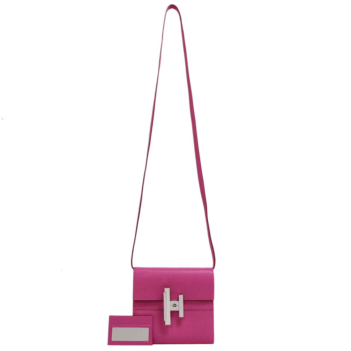 Hermes Magnolia Chevre Mysore Cinhetic Mini Wallet Handbags Hermes