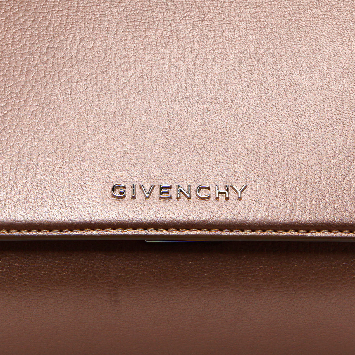 Givenchy Rose Gold Calfskin Mini Pandora Box Chain Crossbody Handbags Givenchy