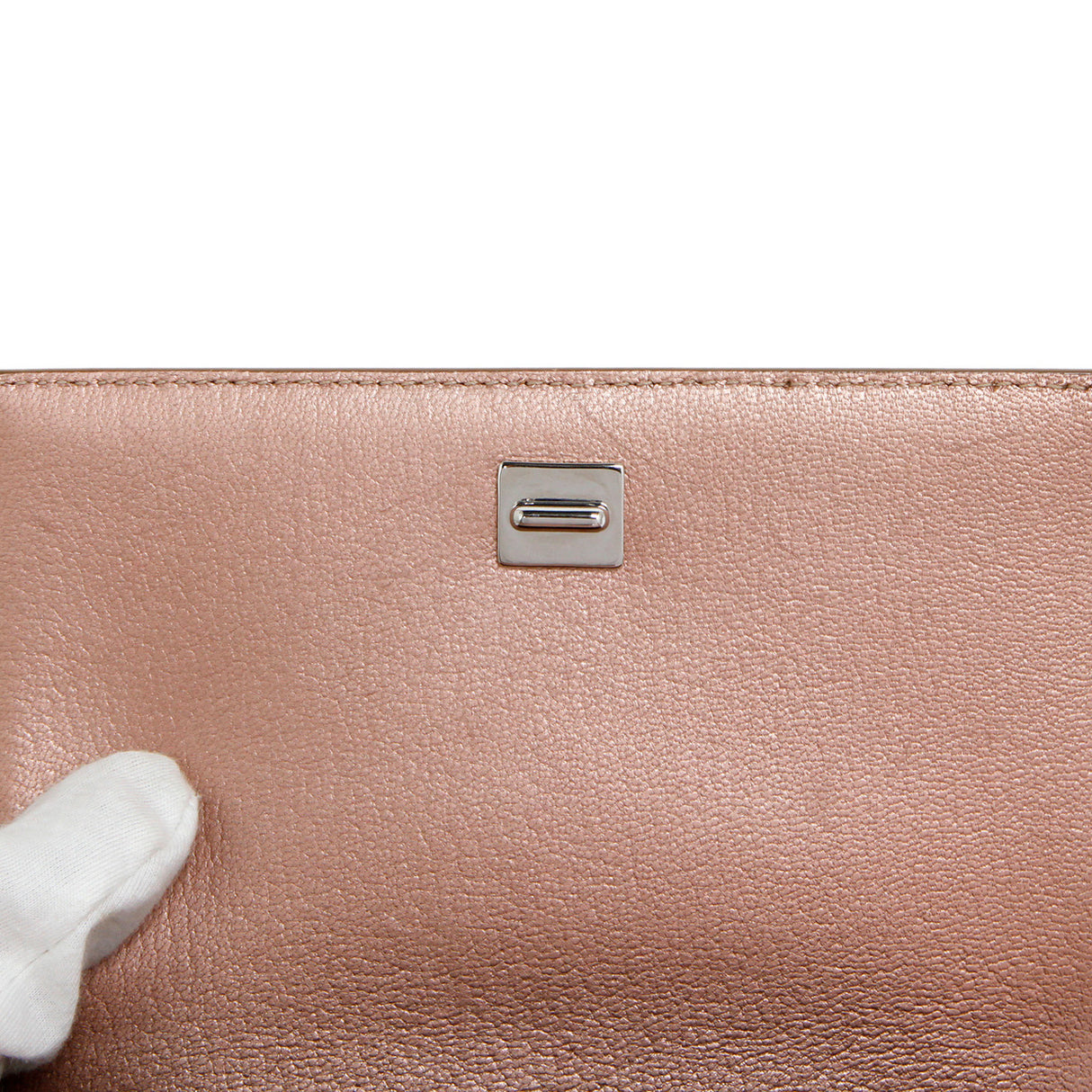 Givenchy Rose Gold Calfskin Mini Pandora Box Chain Crossbody Handbags Givenchy