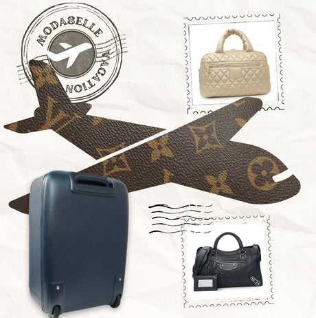 Discover the ultimate summer travel bags guide featuring Louis Vuitton Keepall, Dior Book Tote, and more luxury bags perfect for your 2025 vacation. Shop pre-owned designer bags at Modaselle.