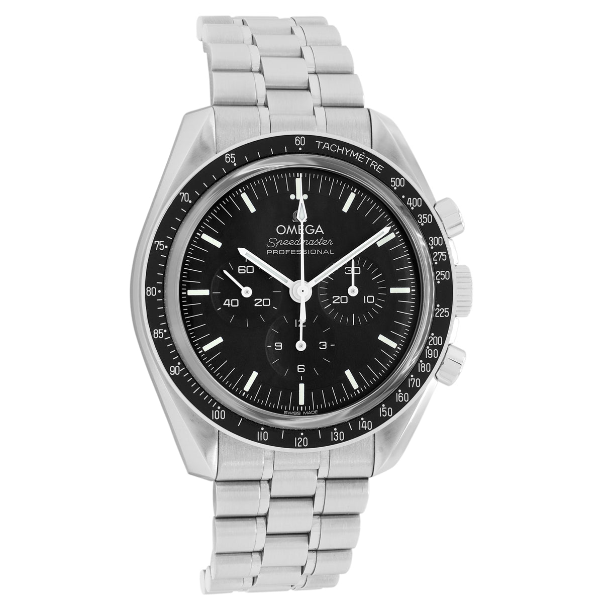 Omega Stainless Steel Speedmaster Professional Moonwatch 310.30.42.50.01.002 Watches Omega
