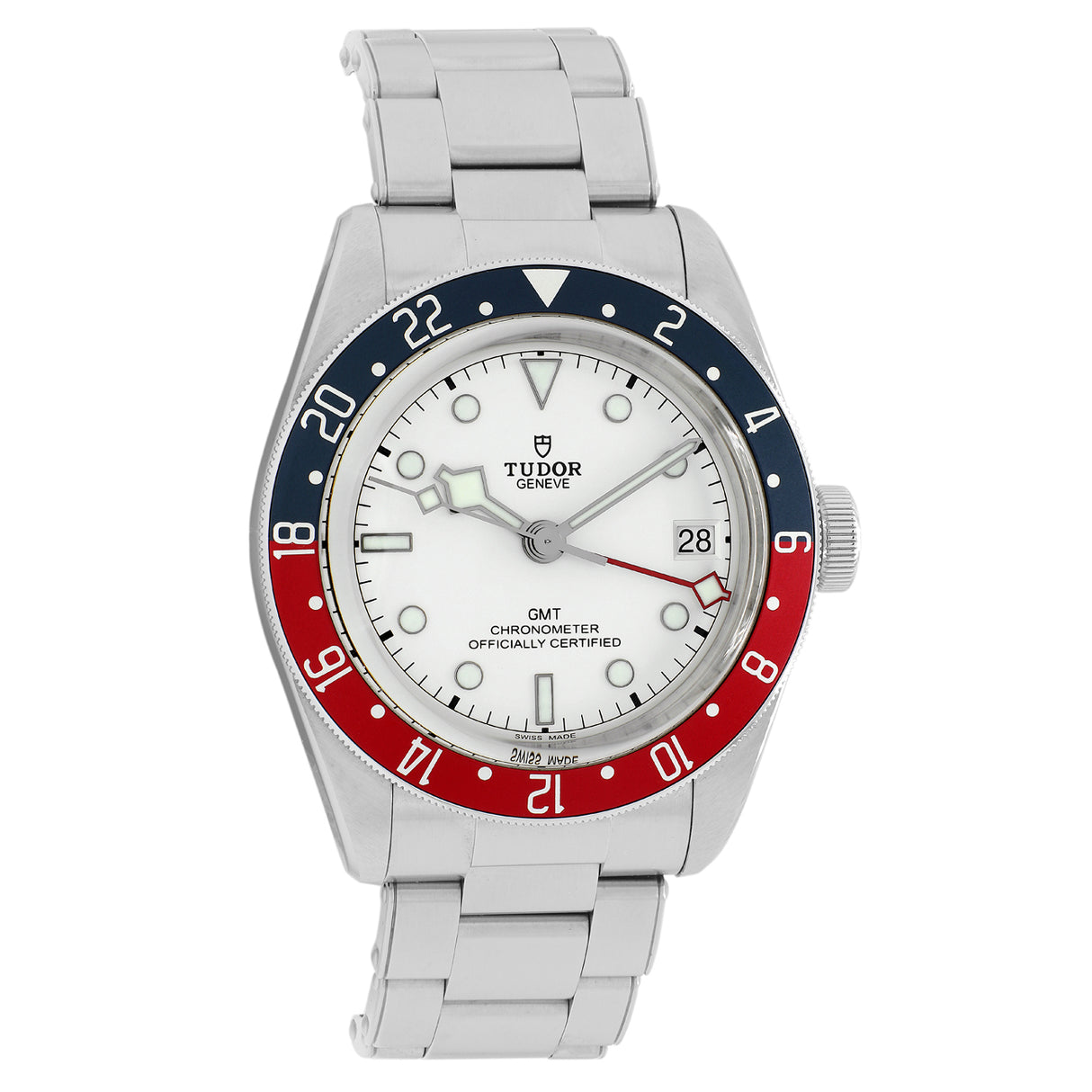 Tudor Stainless Steel Black Bay GMT 79830RB Watches Tudor