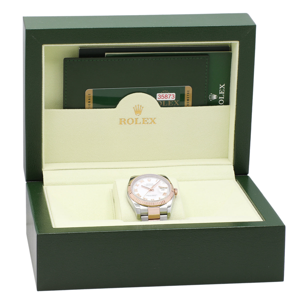 Rolex 18K Rose Gold Stainless Steel Datejust 36 116231 Watches Rolex