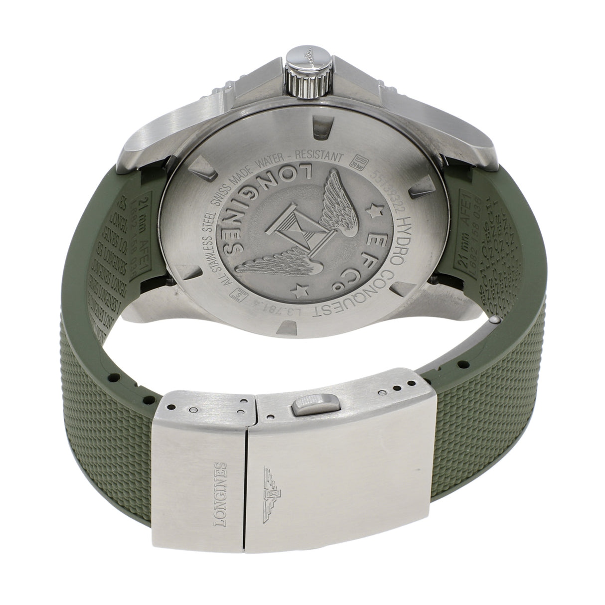 Longines Stainless Steel HydroConquest L3.781.4.05.2 Watches Longines