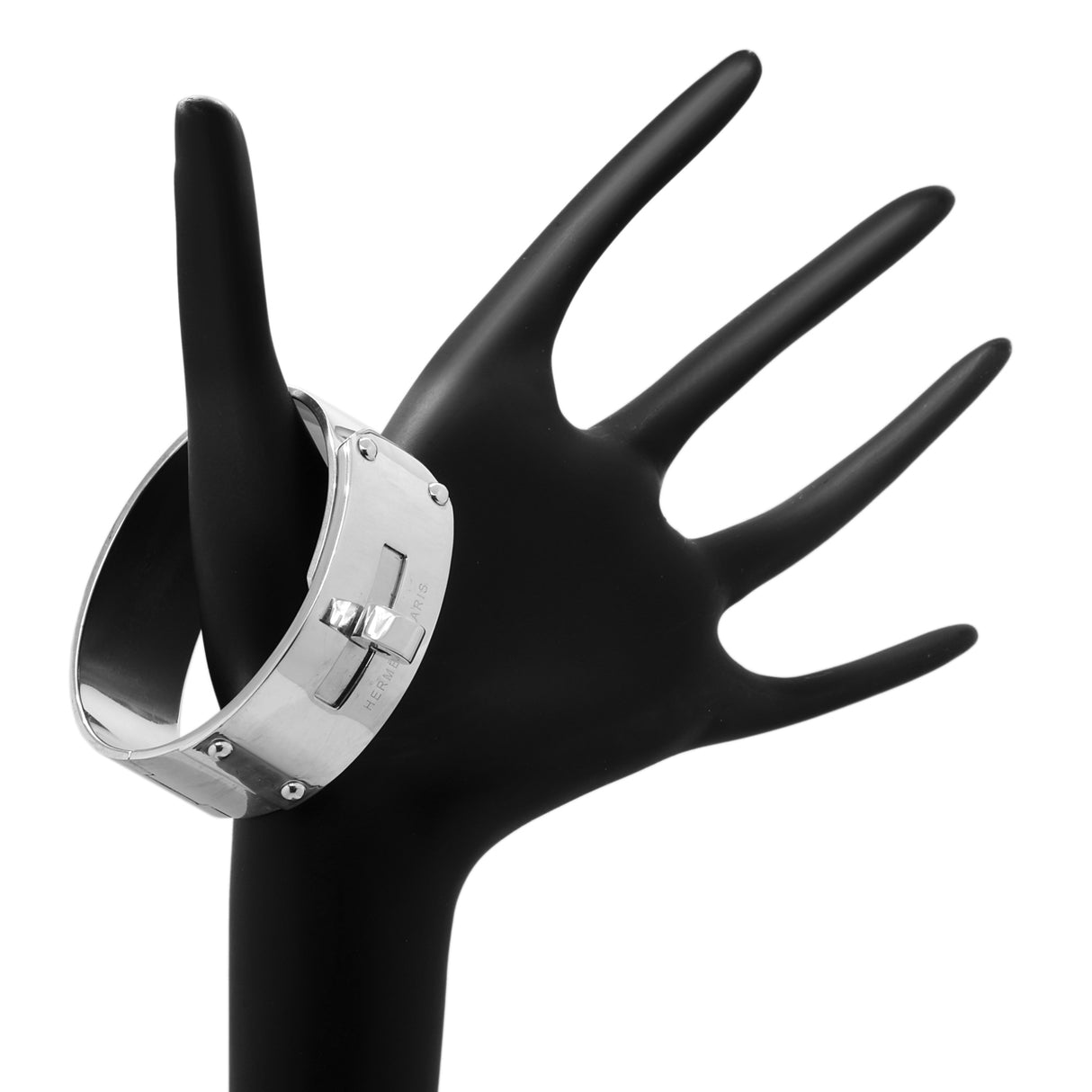 Hermes Sterling Silver Kelly Bracelet MM Designer Jewellery Hermes