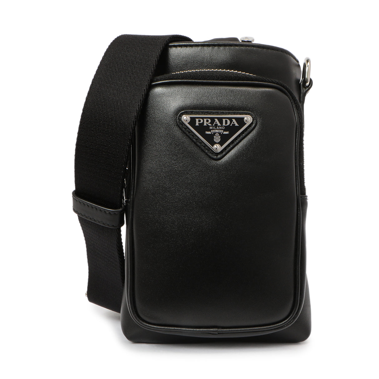 Prada Black Calfskin Smartphone Case Handbags Prada