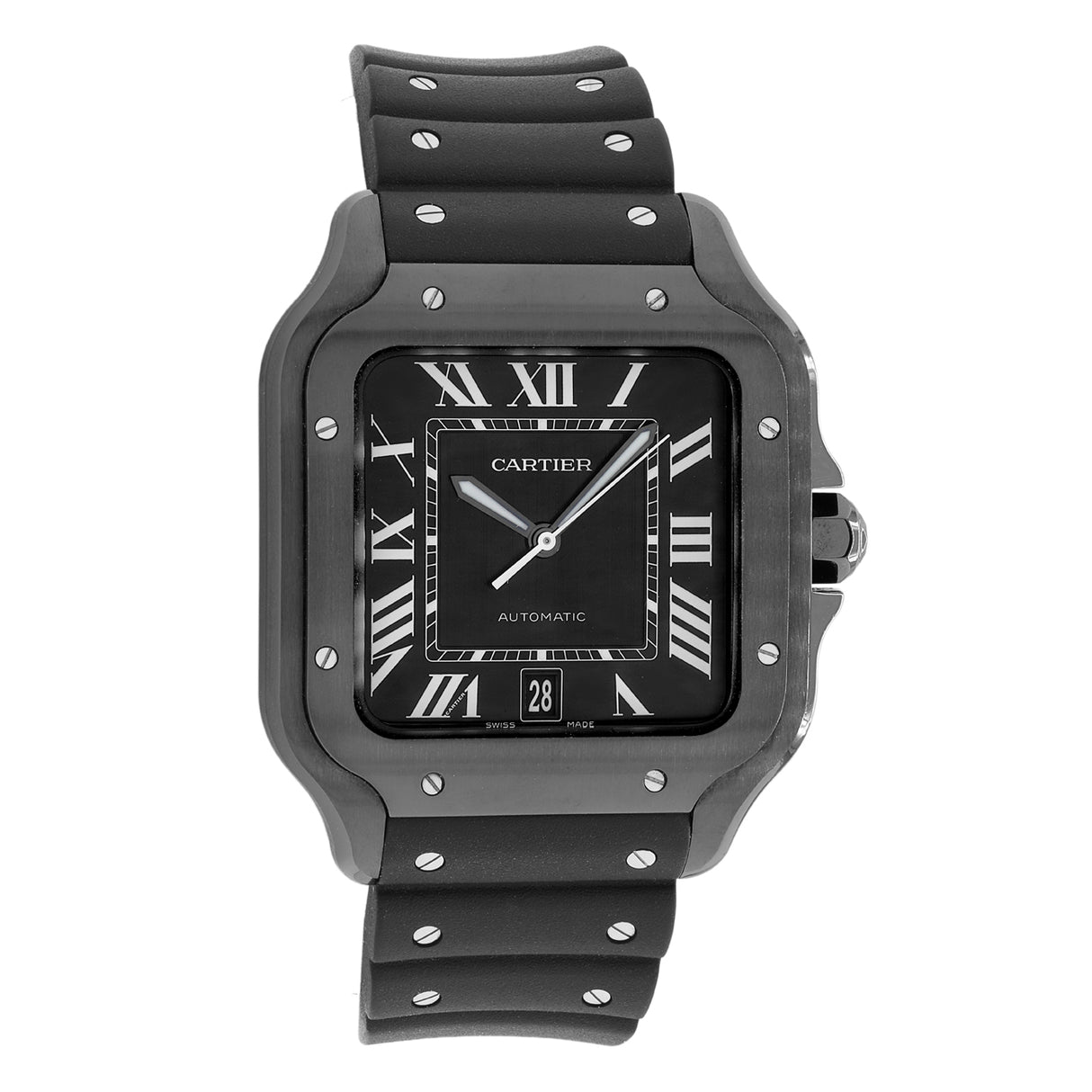 Cartier Stainless Steel ADLC Santos de Cartier WSSA0039 Watches Modaselle