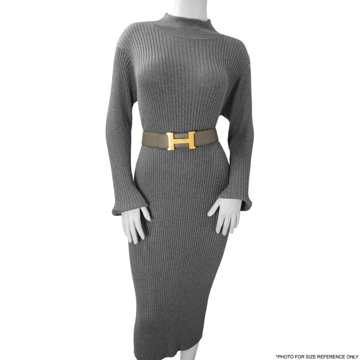 Hermes Etain Black Epsom Box Constance H 40mm Belt Accessories Hermes