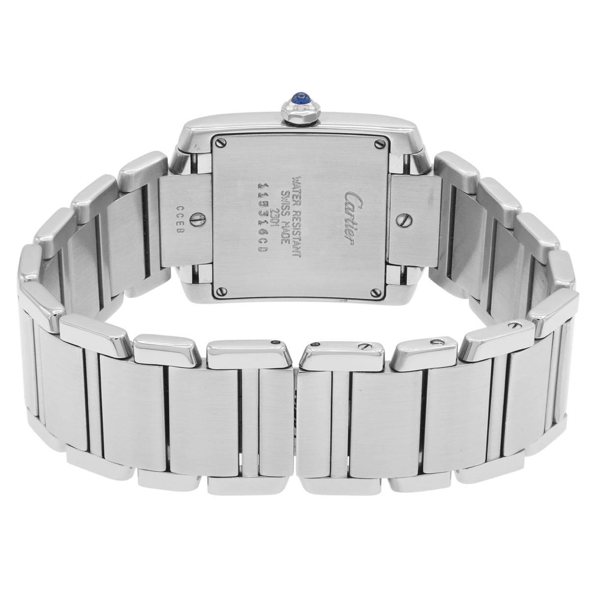 Cartier Stainless Steel Tank Francaise 2301 Watches Cartier