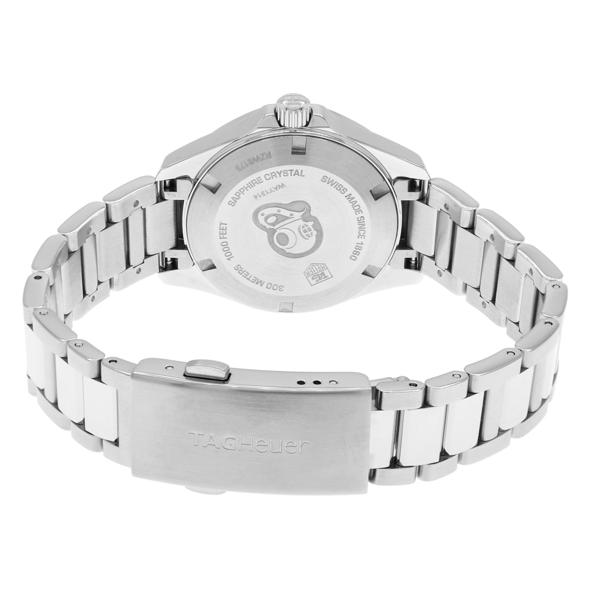 Tag Heuer Stainless Steel Diamond Aquaracer WAY1314.BA0915 Watches Tag Heuer