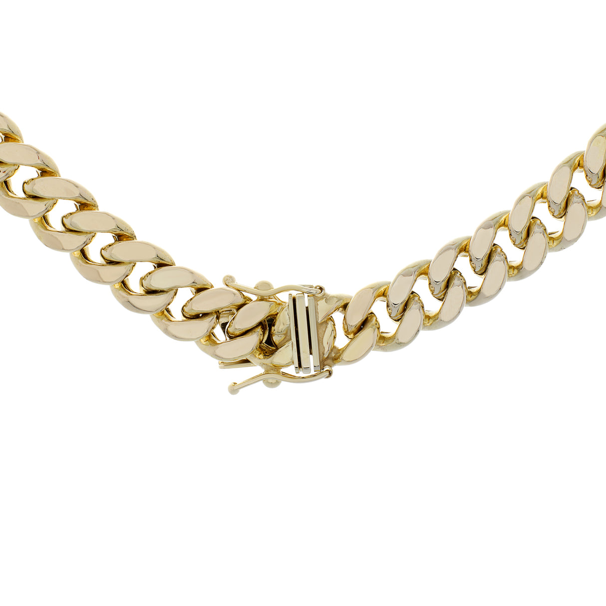 10K Yellow Gold Curb Chain Fine Jewellery Modaselle