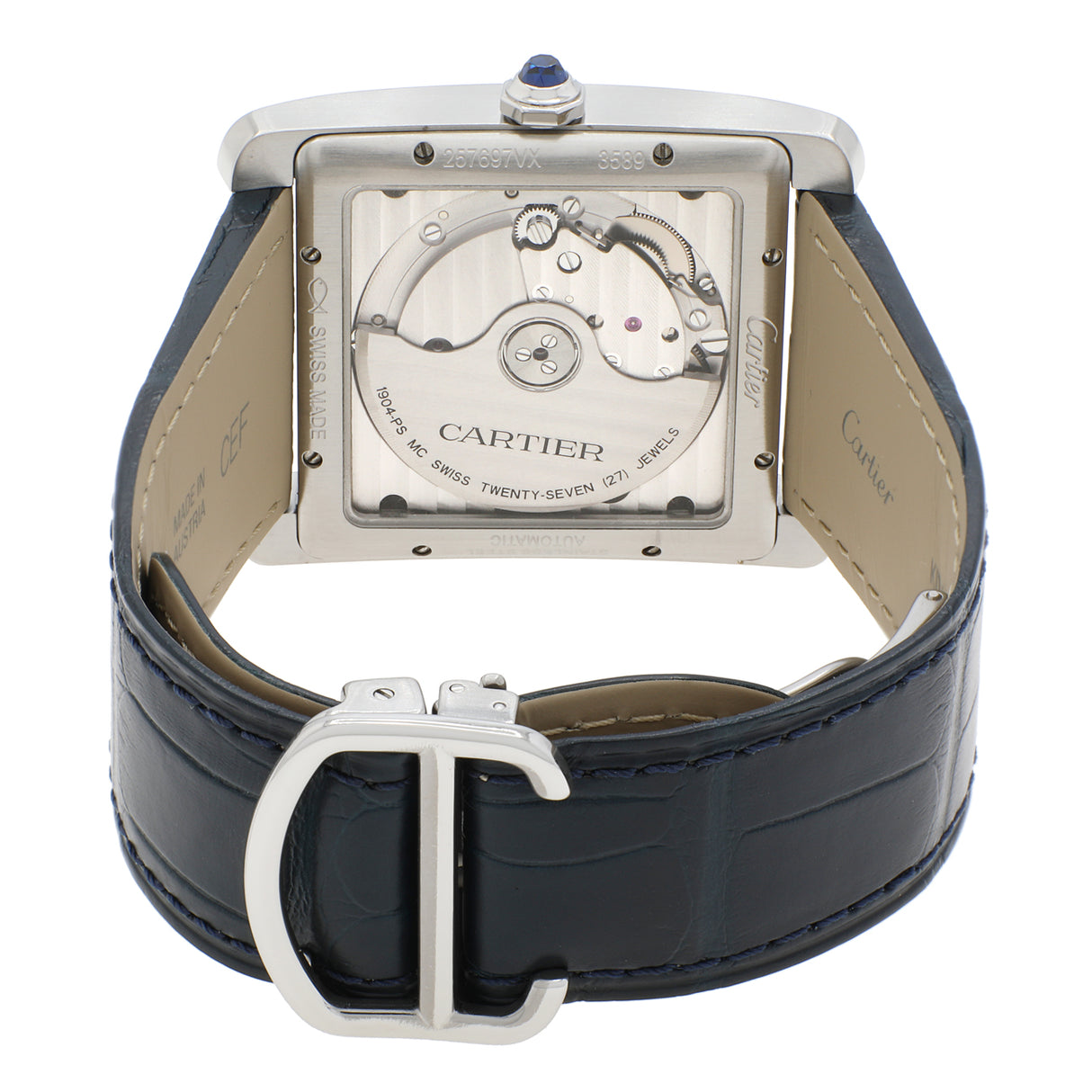 Cartier Stainless Steel Tank MC Automatic Watch WSTA0010 Watches Cartier