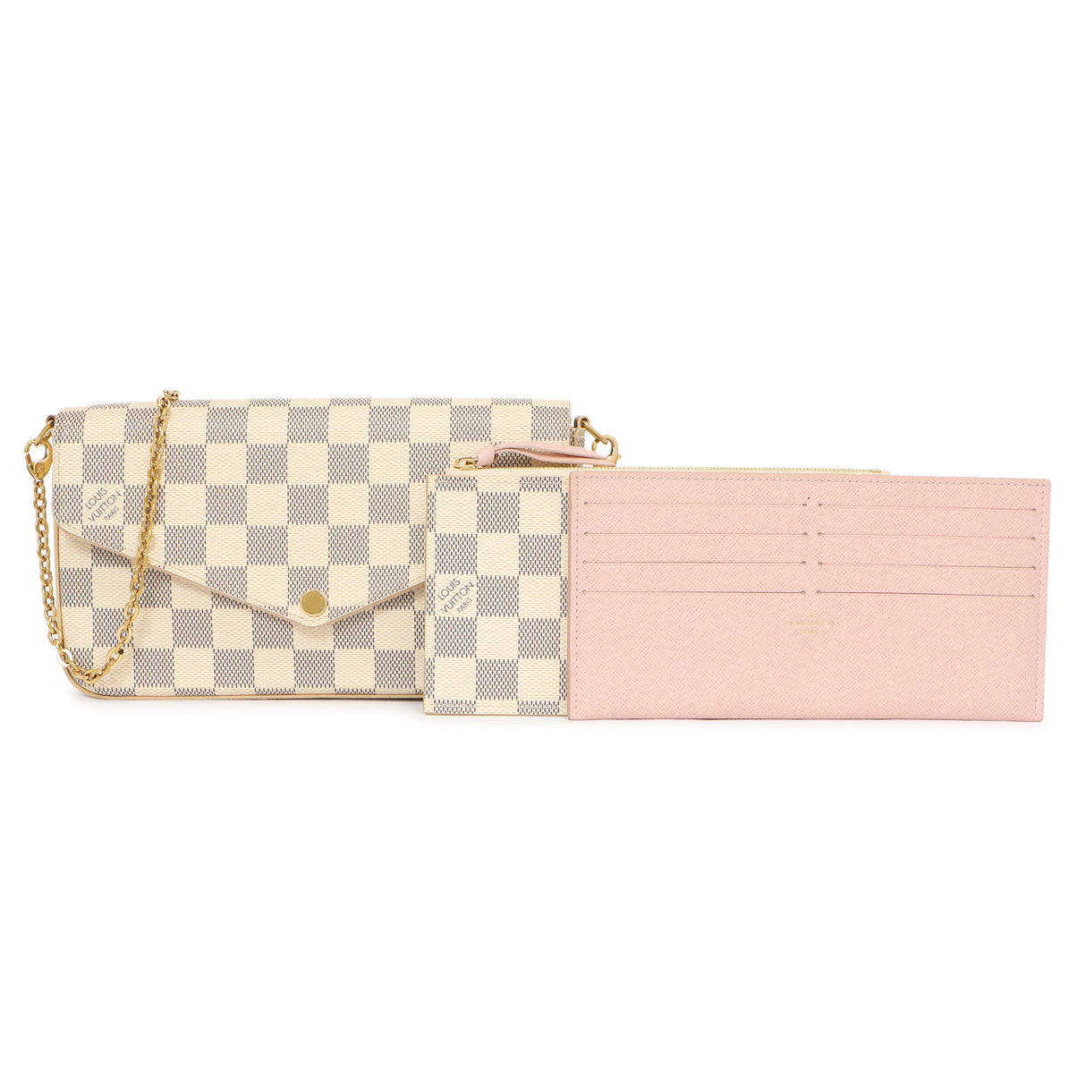 Louis Vuitton Damier Azur Pochette Felicie Handbags Louis Vuitton