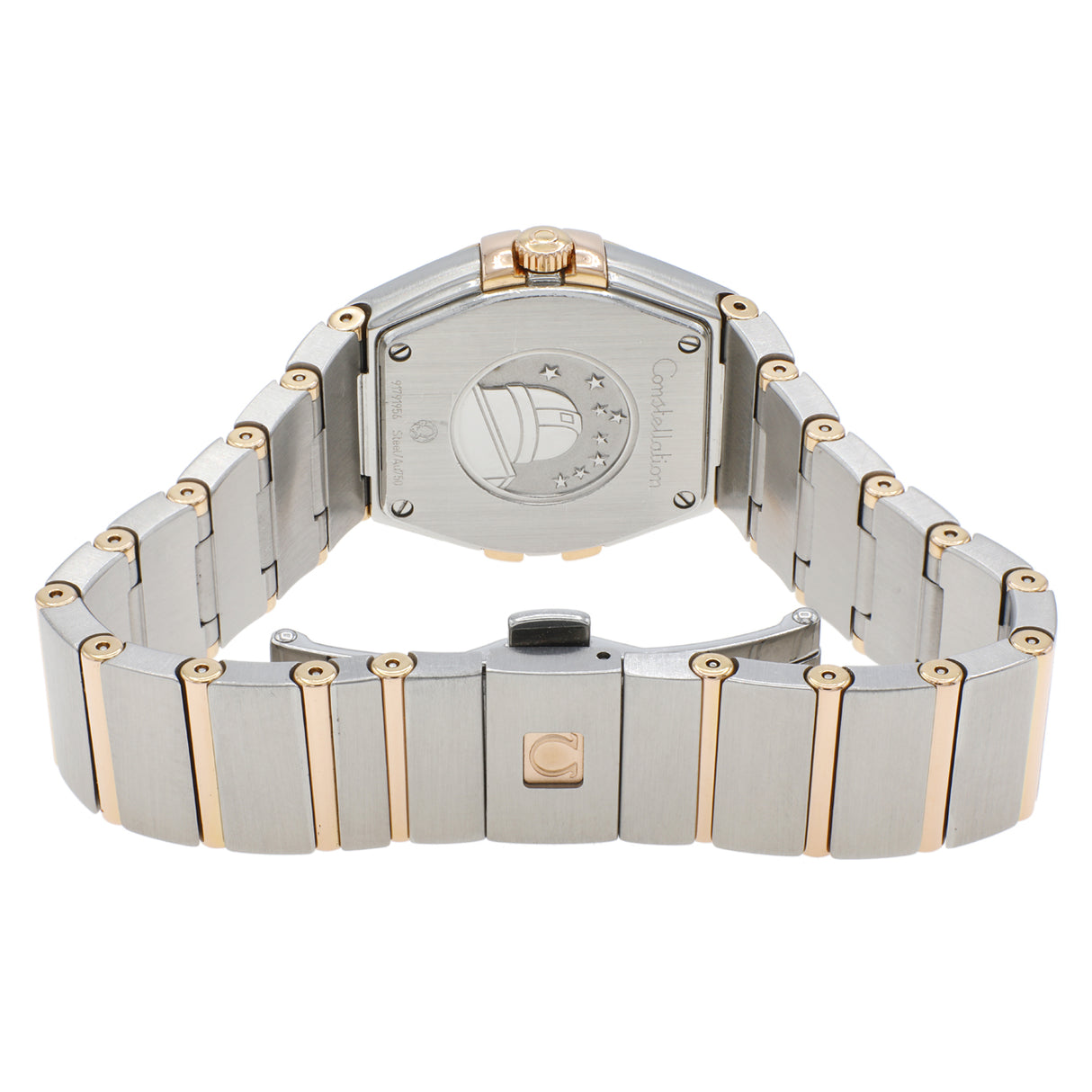 Omega Stainless Steel 18K Rose Gold Constellation 123.20.27.60.63.001 Watches Omega