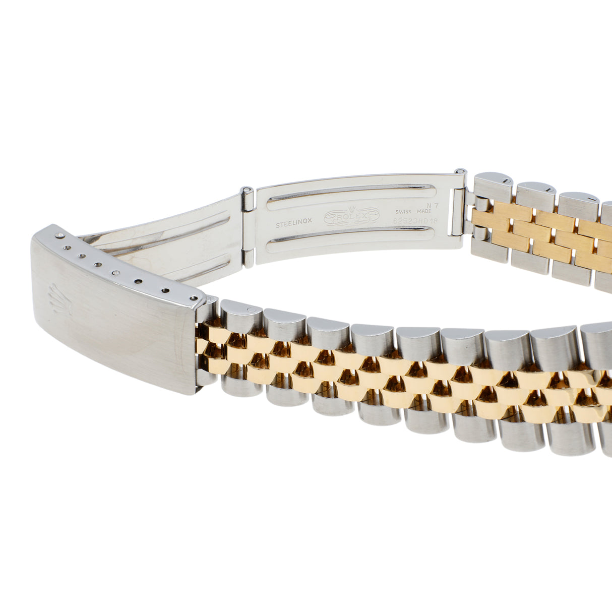 Rolex Stainless Steel 18K Yellow Gold Diamond Datejust 31 68273 Watches Rolex