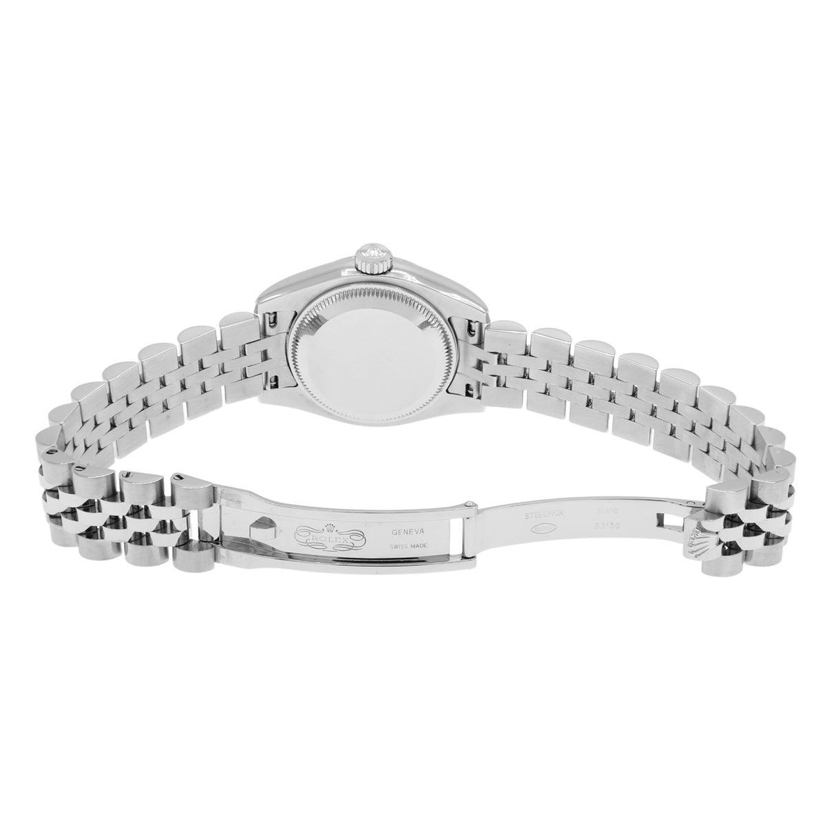 Rolex Stainless Steel 18K White Gold Ladies Datejust 179174 Watches Rolex