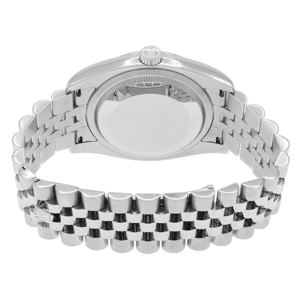 Rolex Stainless Steel 18K White Gold Diamond Datejust 36 116234 Watches Rolex