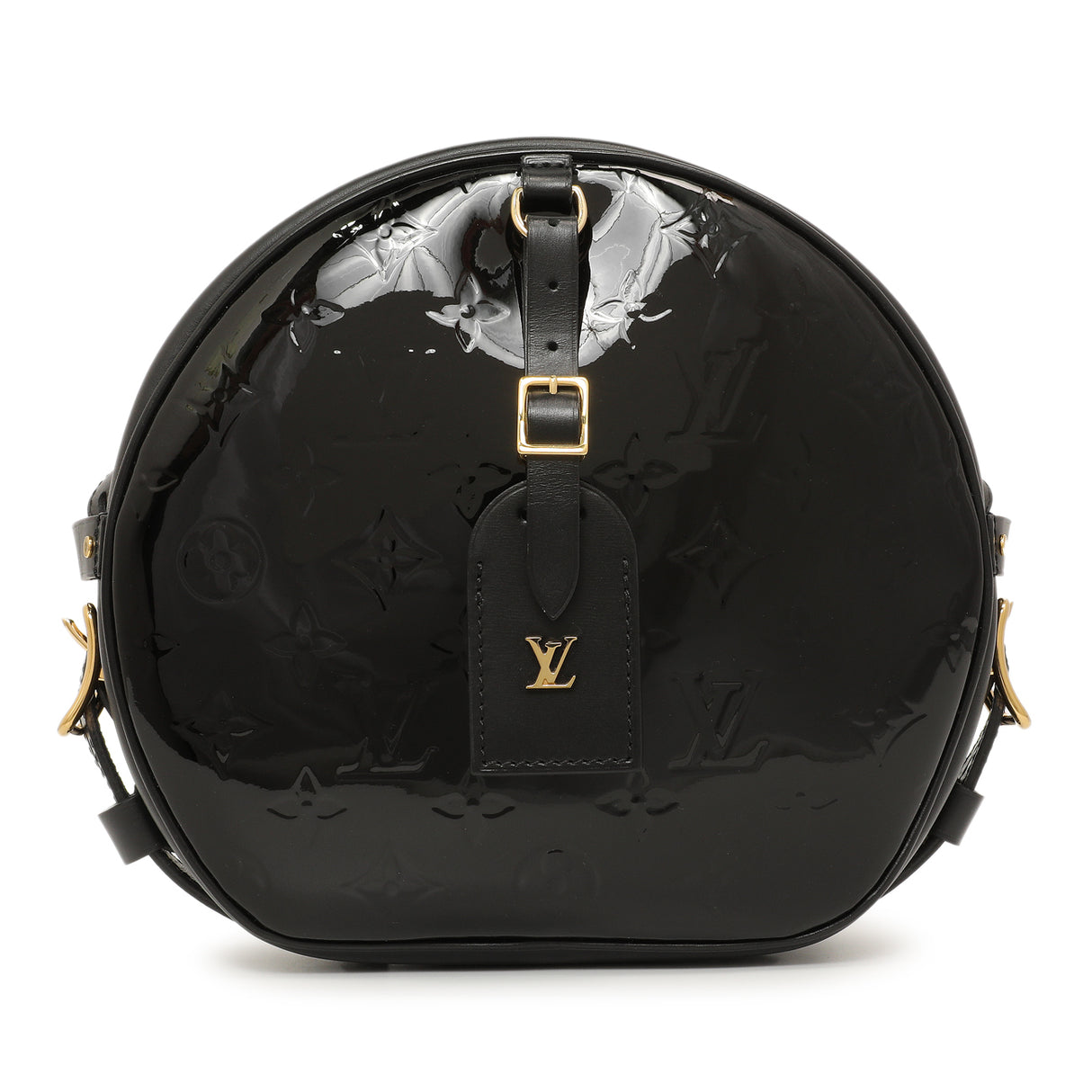 Louis Vuitton Black Vernis Boite Chapeau Souple MM Handbags Louis Vuitton