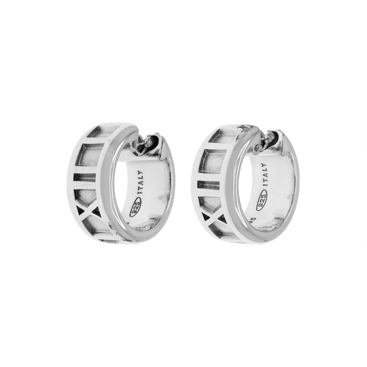 Tiffany & Co. Sterling Silver Vintage Atlas Earrings Designer Jewellery Tiffany and Co