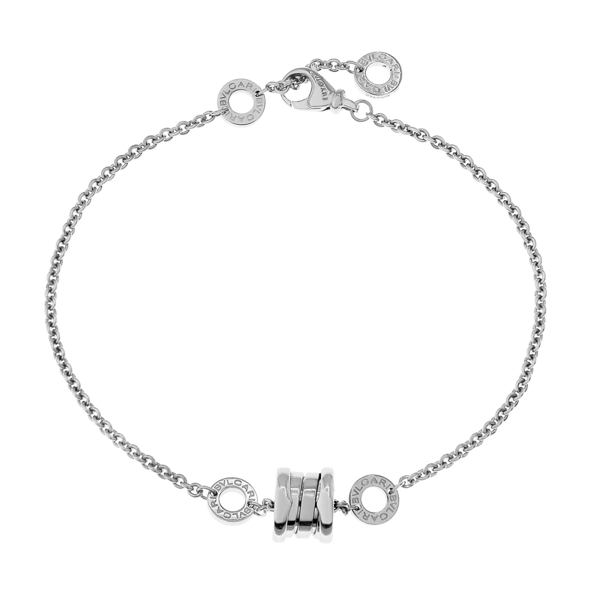 Bulgari 18K White Gold B.Zero1 Bracelet Designer Jewellery Bulgari