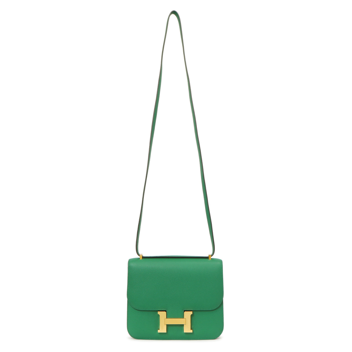 Hermes Vert Vertigo Evercolor Constance 18 Handbags Hermes