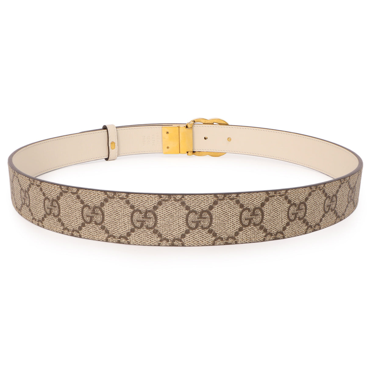 Gucci GG Supreme Monogram Double G Reversible 30mm Belt Gucci