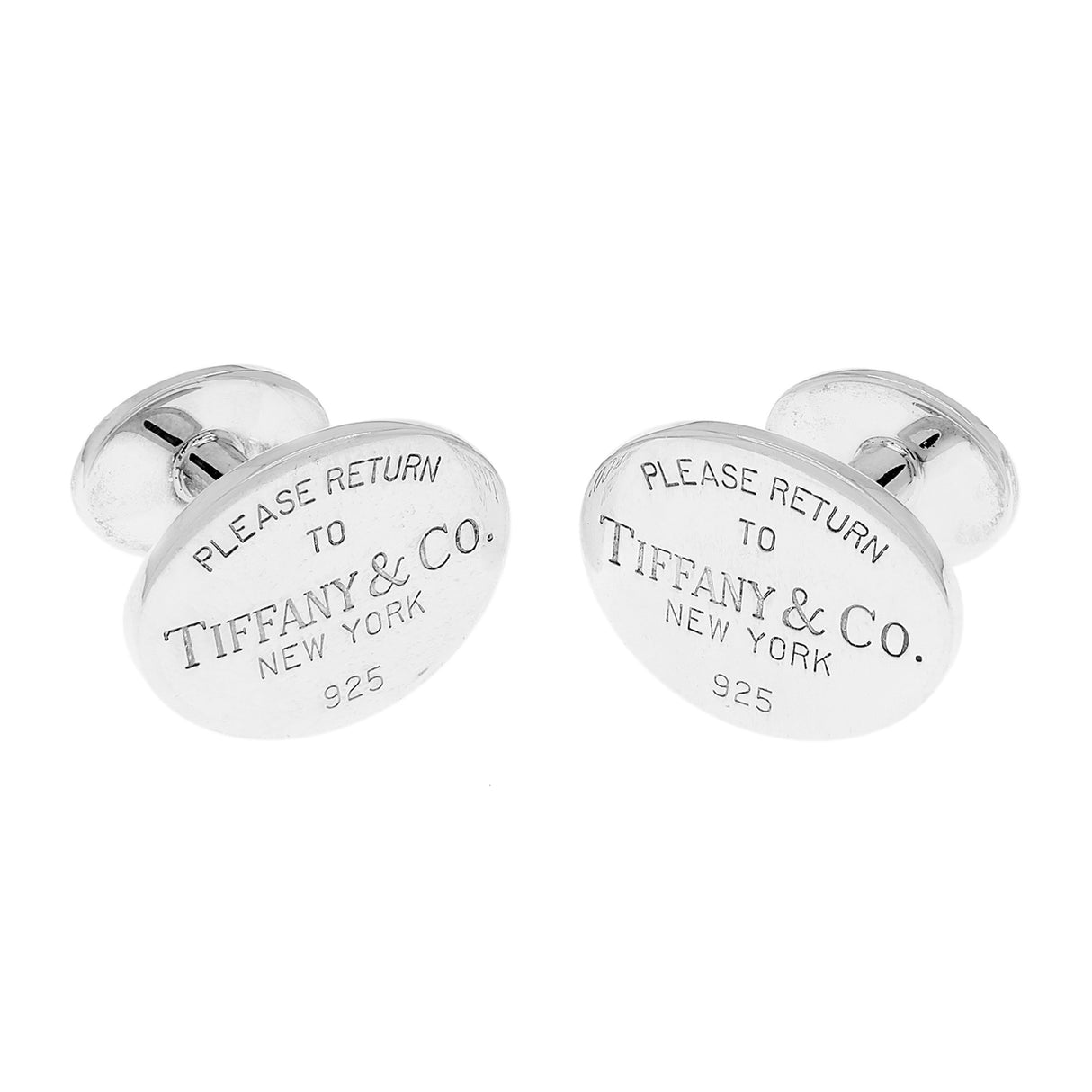 Tiffany & Co. Sterling Silver Return To Tiffany Cufflinks Accessories Tiffany and Co