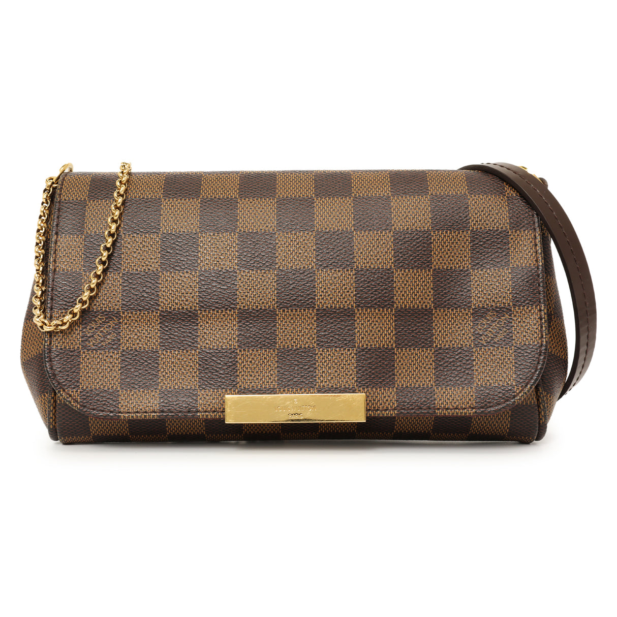Louis Vuitton Damier Ebene Favorite PM Handbags Louis Vuitton