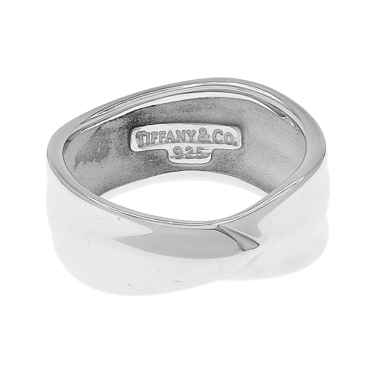 Tiffany & Co. Sterling Silver Leaf Wrap Ring Designer Jewellery Tiffany and Co