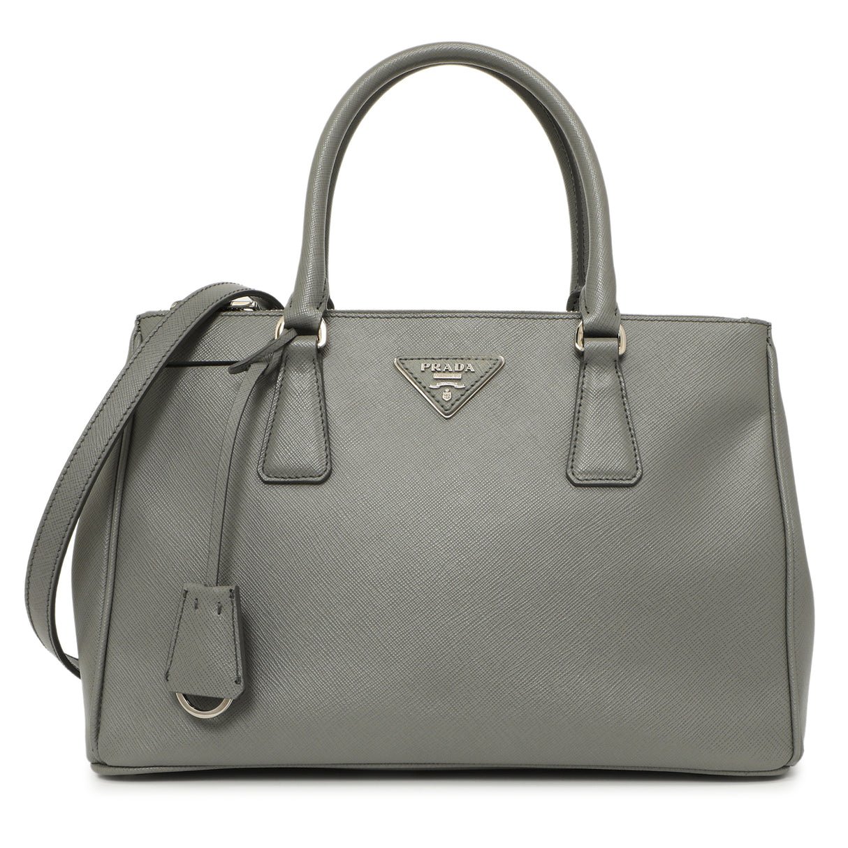 Prada Marmo Saffiano Small Galleria Double Zip Tote Handbags Prada
