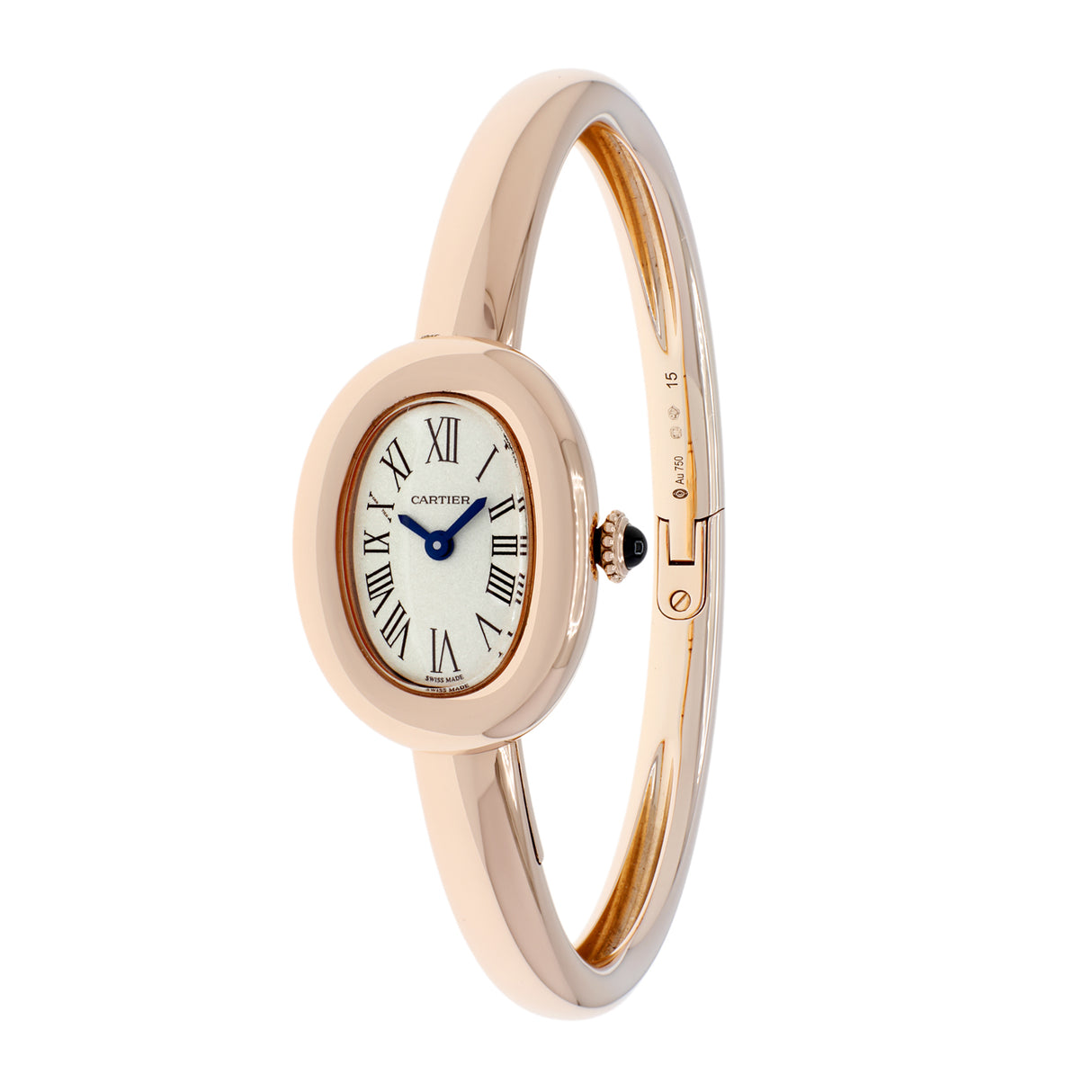 Cartier 18K Rose Gold Mini Baignoire de Cartier WGBA0047 Watches Cartier