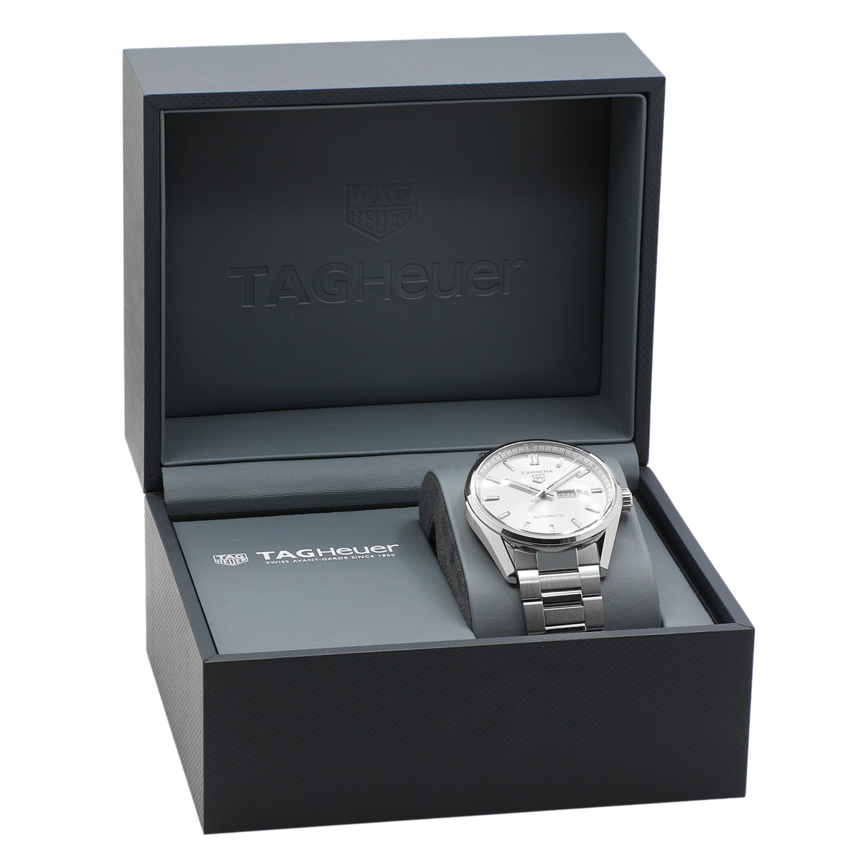 Tag Heuer Stainless Steel Carrera Day-Date WBN2011 Watches Tag Heuer