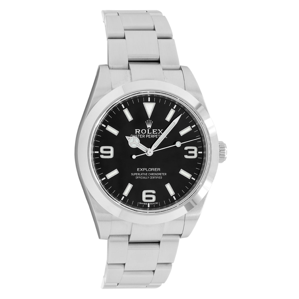 Rolex Stainless Steel Explorer I 214270 Watches Rolex