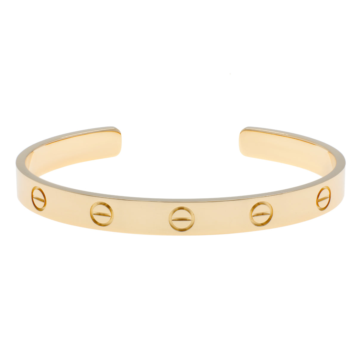 Cartier 18K Yellow Gold Love Bracelet Designer Jewellery Cartier