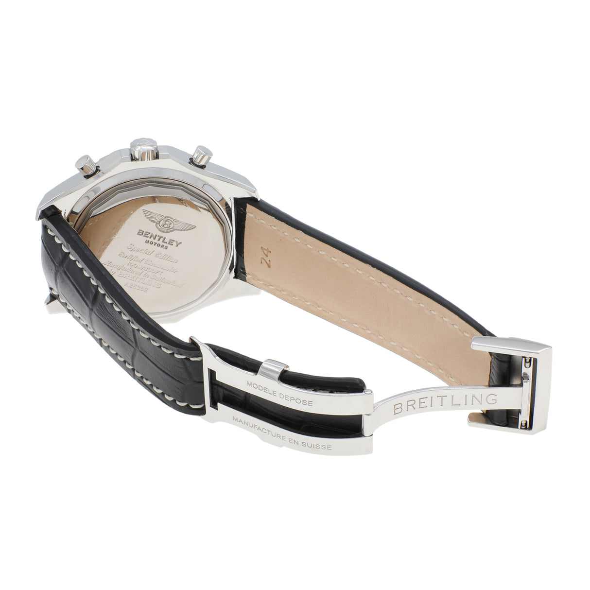 Breitling Stainless Steel Bentley Motors A25362 Watches Breitling