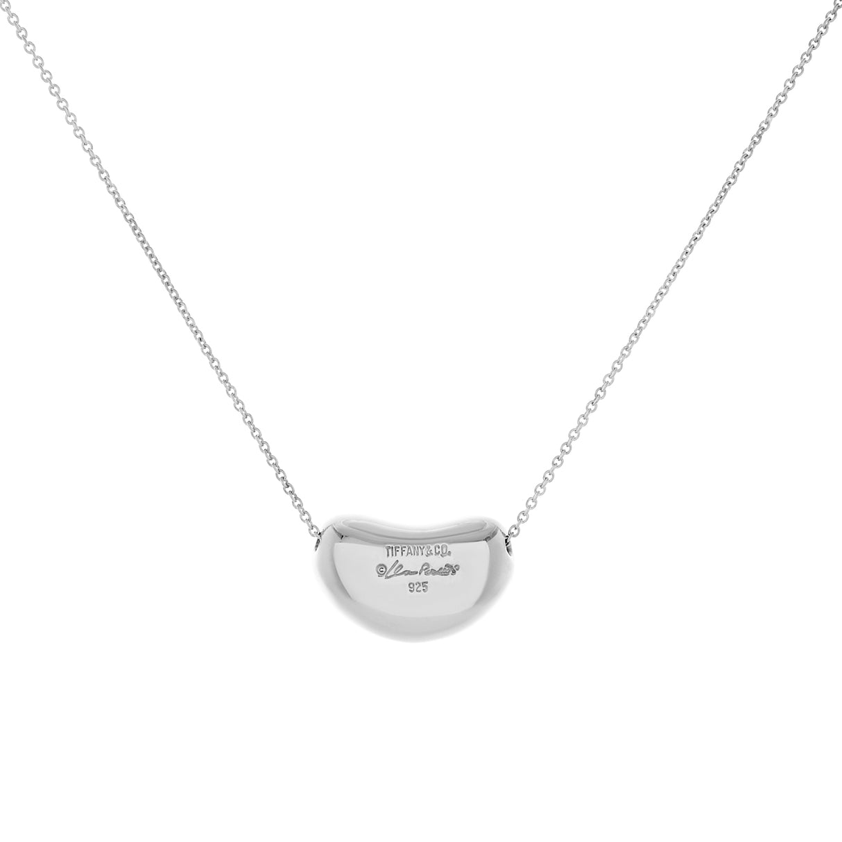 Tiffany & Co. Sterling Silver Vintage Bean Pendant Designer Jewellery Tiffany and Co
