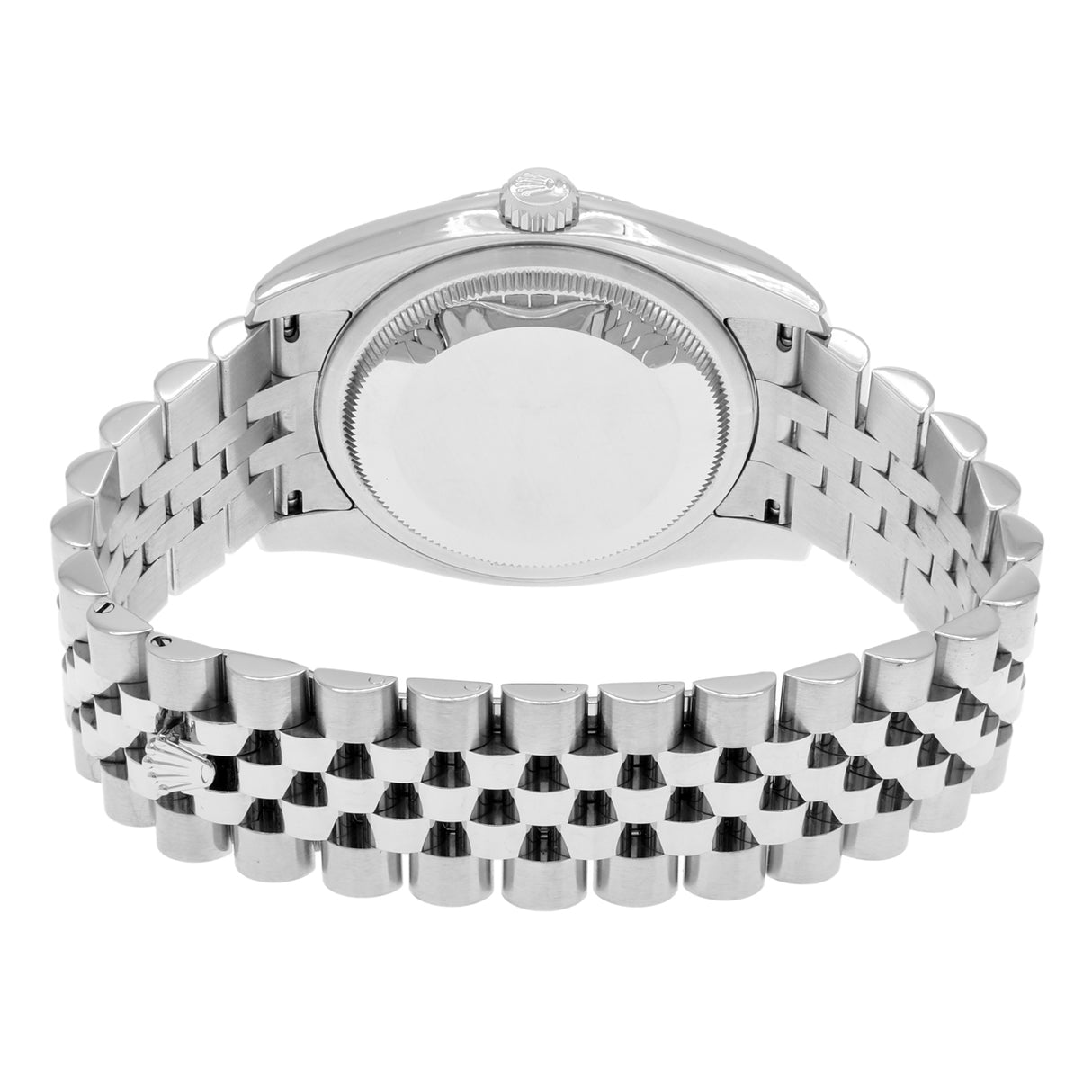 Rolex Stainless Steel 18K White Gold Diamond Datejust 36 116234 Watches Rolex