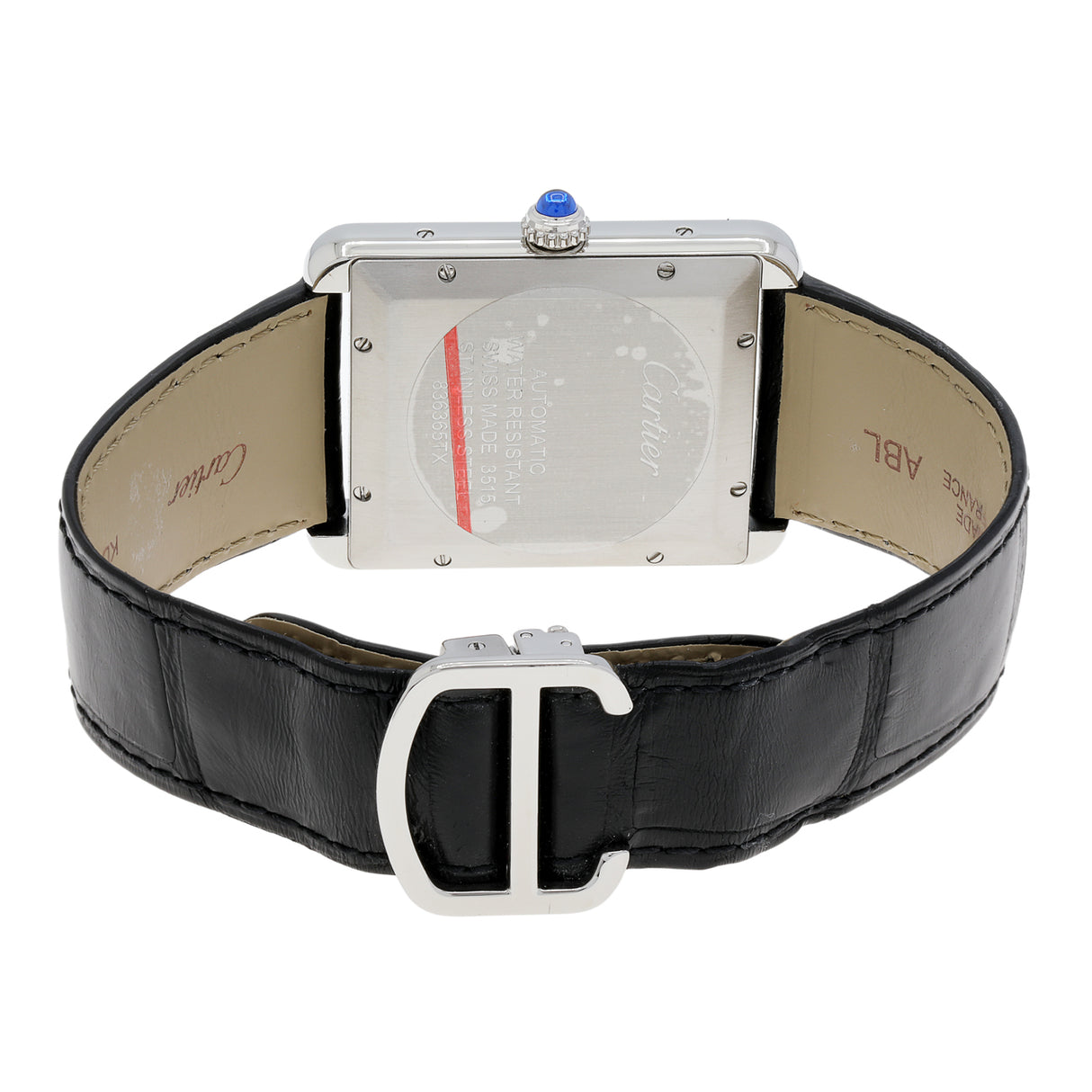 Cartier Stainless Steel Tank Solo XL WSTA0029 Watches Cartier