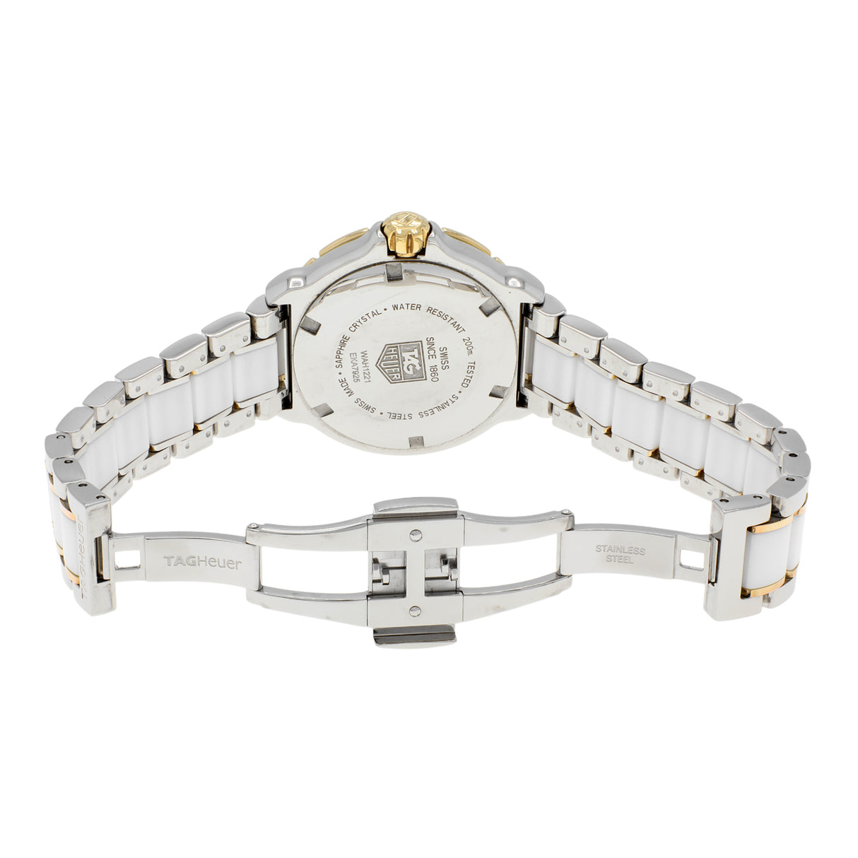 Tag Heuer Stainless Steel Ceramic Diamond Formula 1 Quartz WAH1221 Watches Tag Heuer